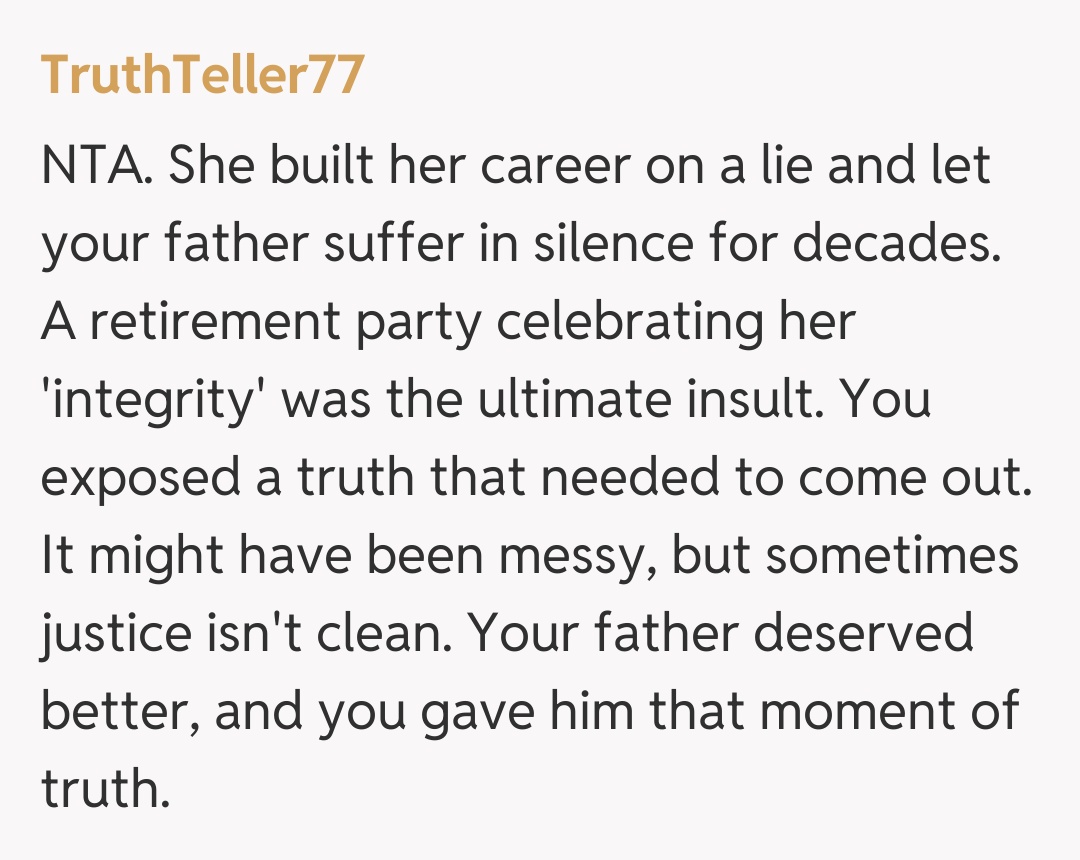 Comentariu de la TruthTeller77