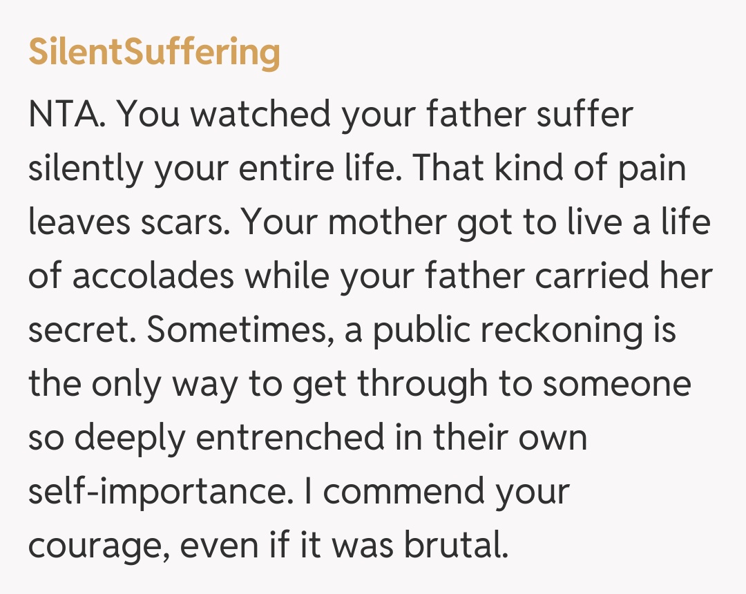 Comentariu de la SilentSuffering