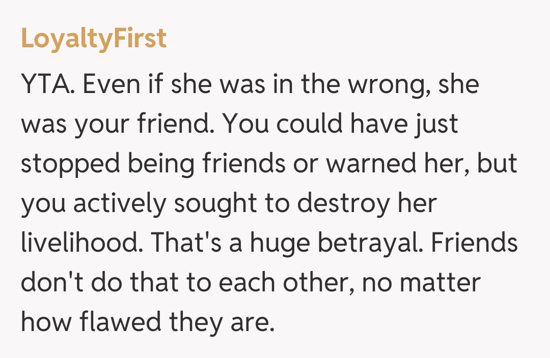 Comentariu de la LoyaltyFirst