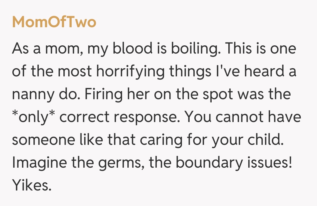 Comentariu de la MomOfTwo