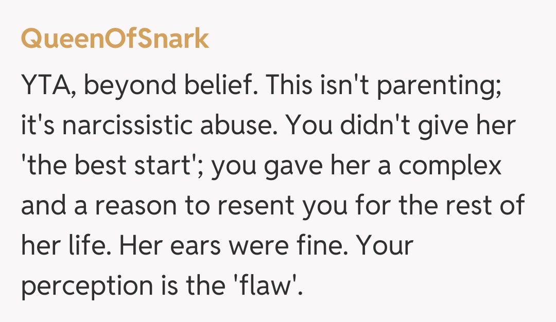 Comentariu de la QueenOfSnark