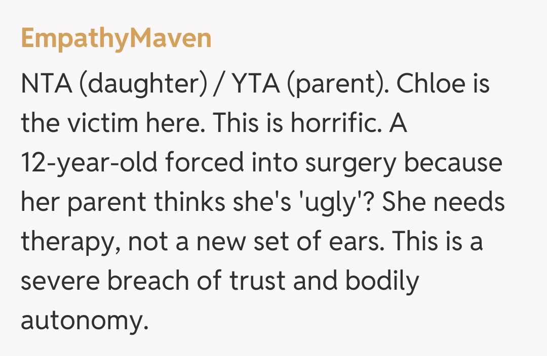 Comentariu de la EmpathyMaven