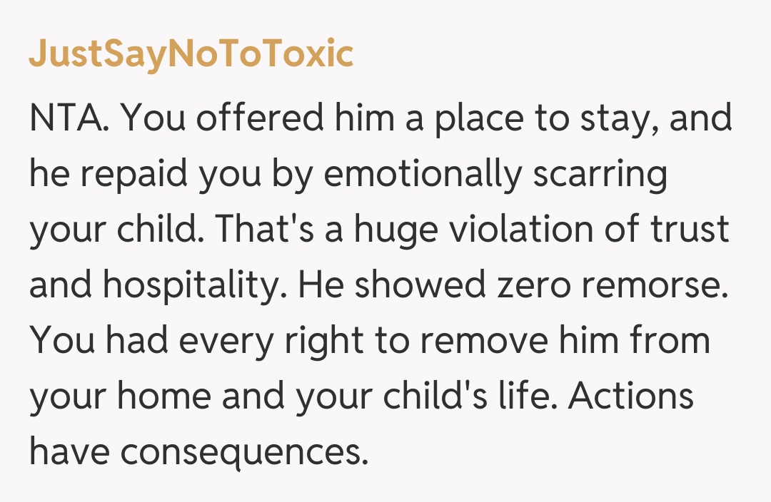 Comentariu de la JustSayNoToToxic