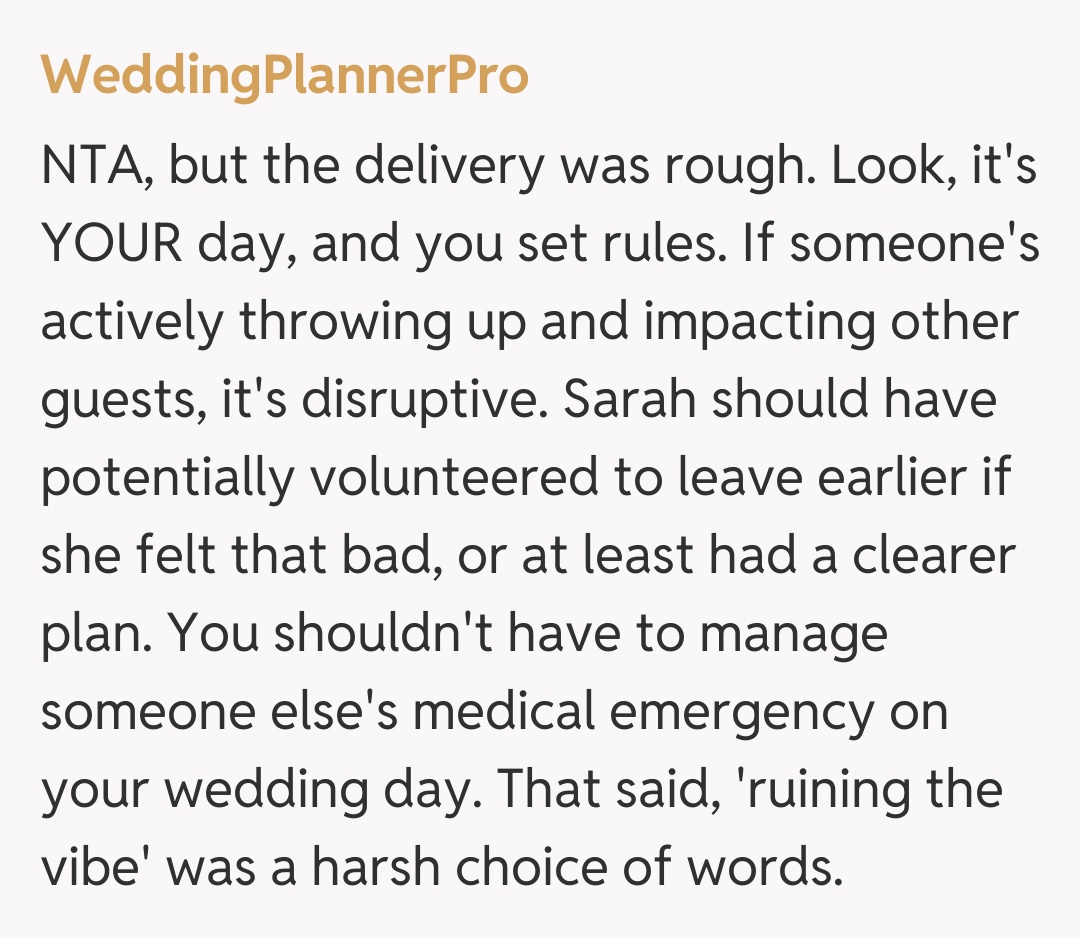 Comentariu de la WeddingPlannerPro