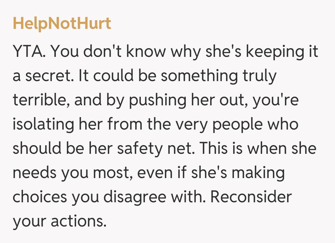 Comentariu de la HelpNotHurt