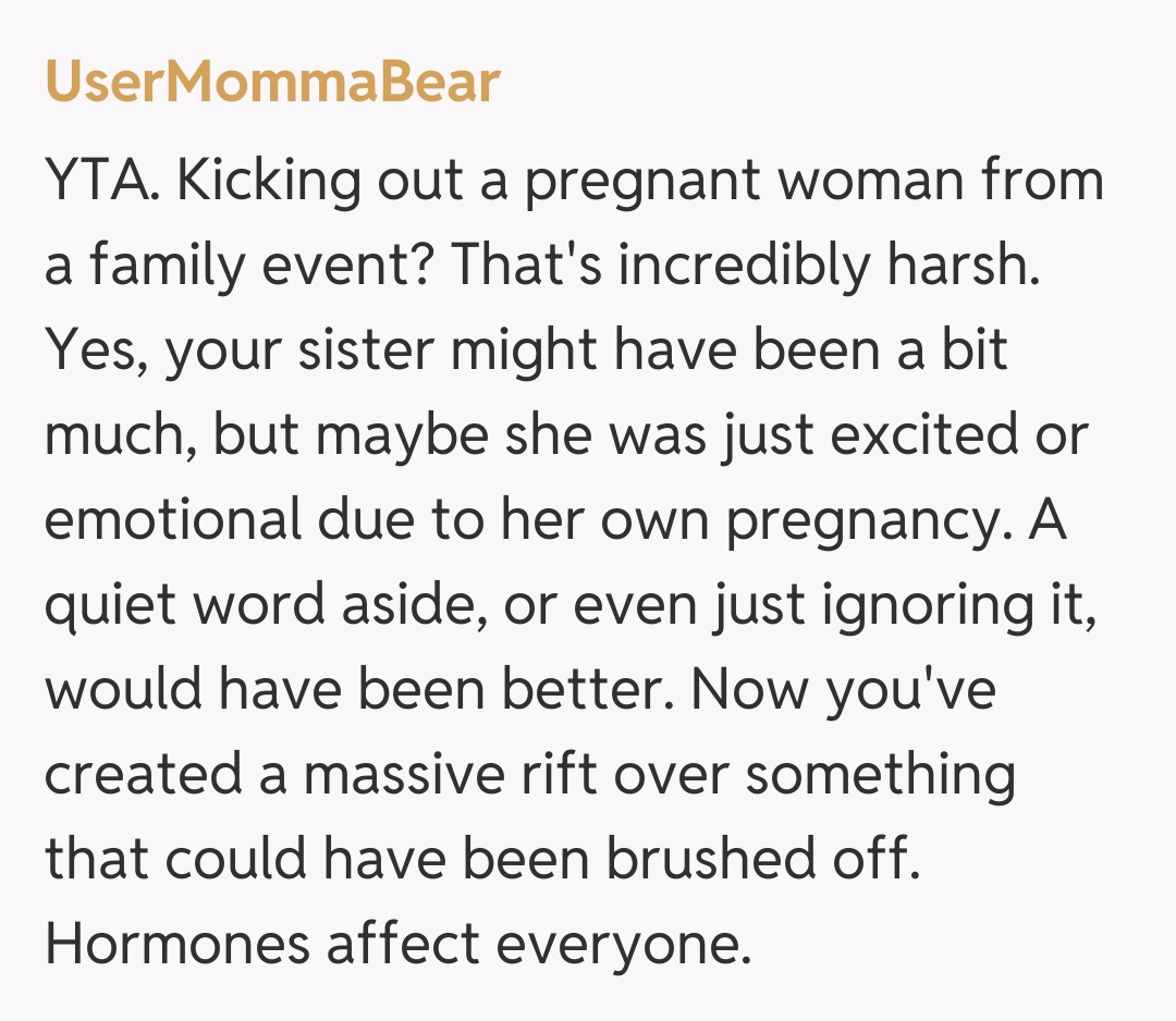 Comentariu de la UserMommaBear