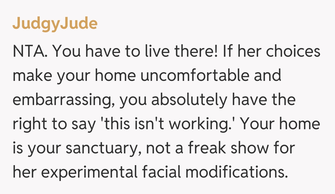 Comentariu de la JudgyJude