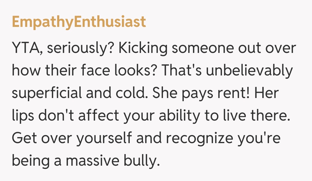 Comentariu de la EmpathyEnthusiast