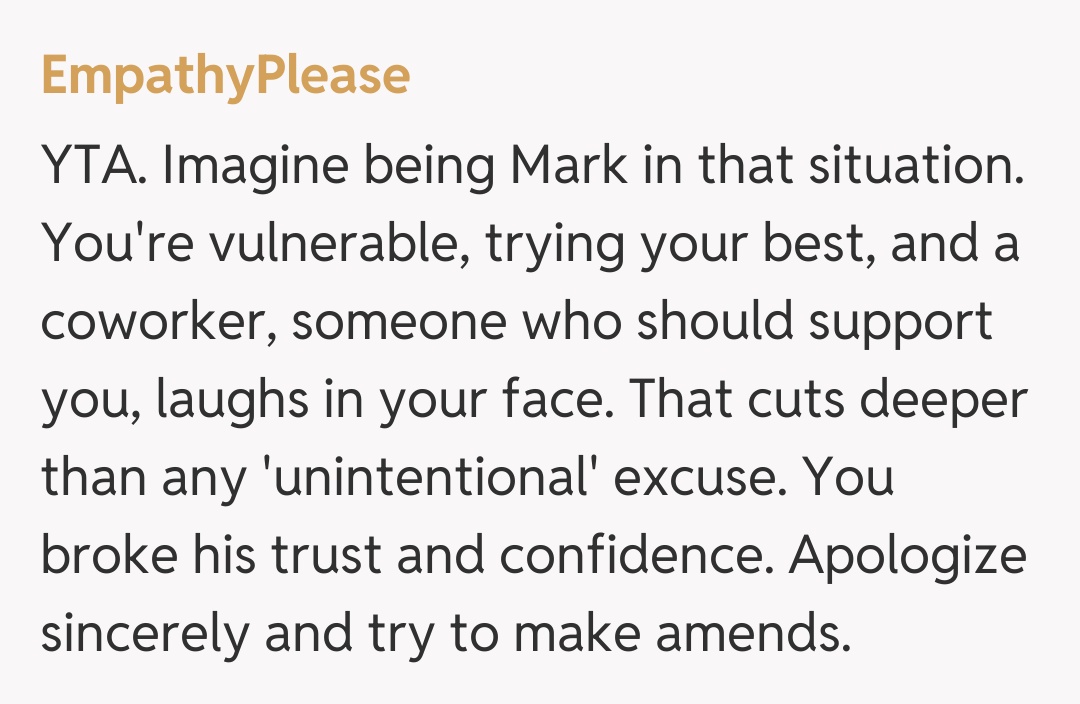 Comentariu de la EmpathyPlease