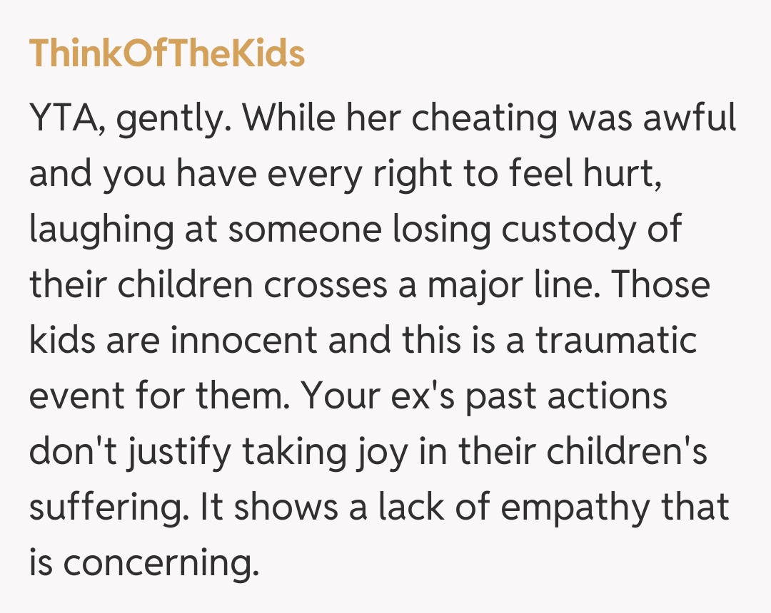 Comentariu de la ThinkOfTheKids