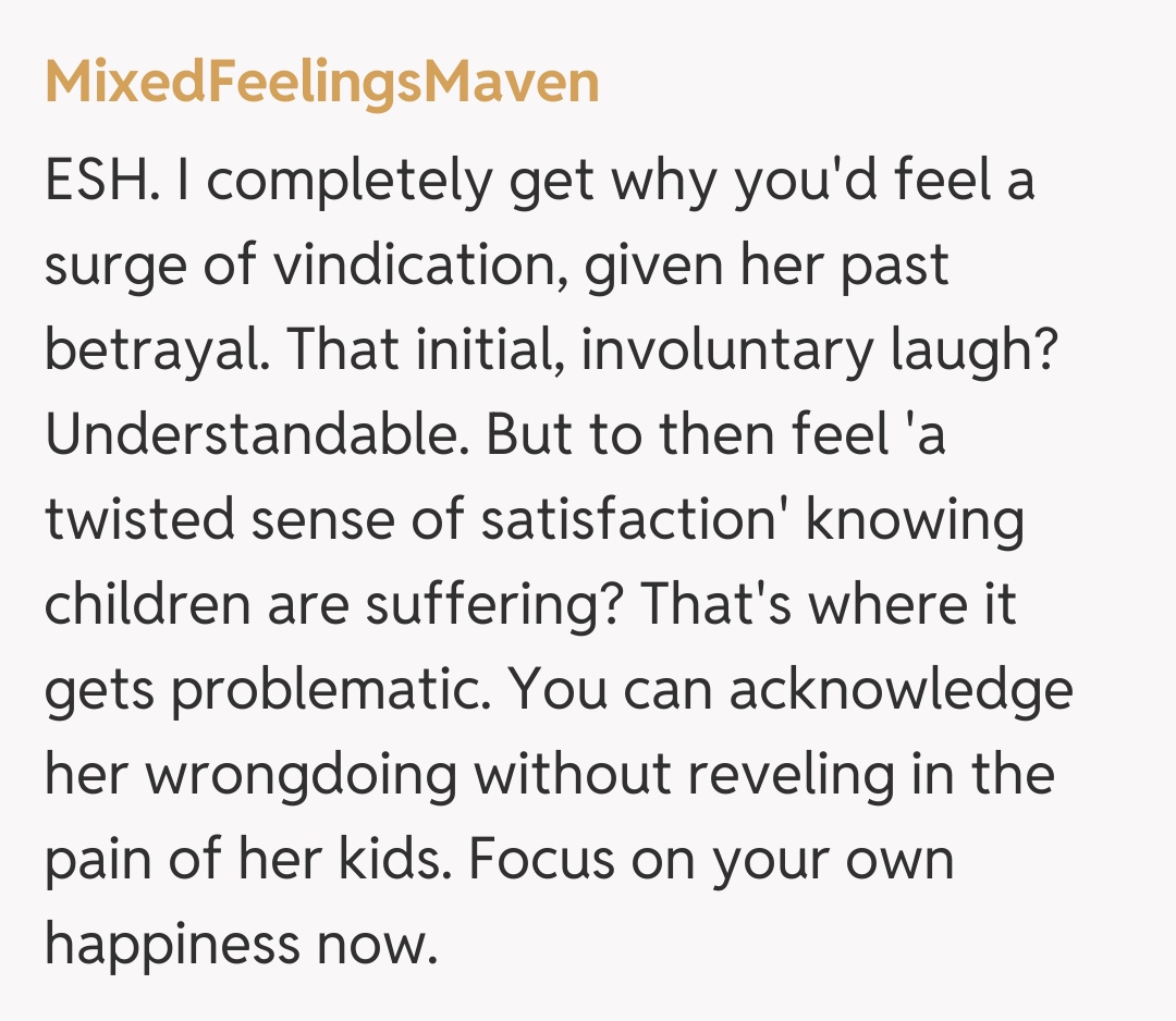 Comentariu de la MixedFeelingsMaven