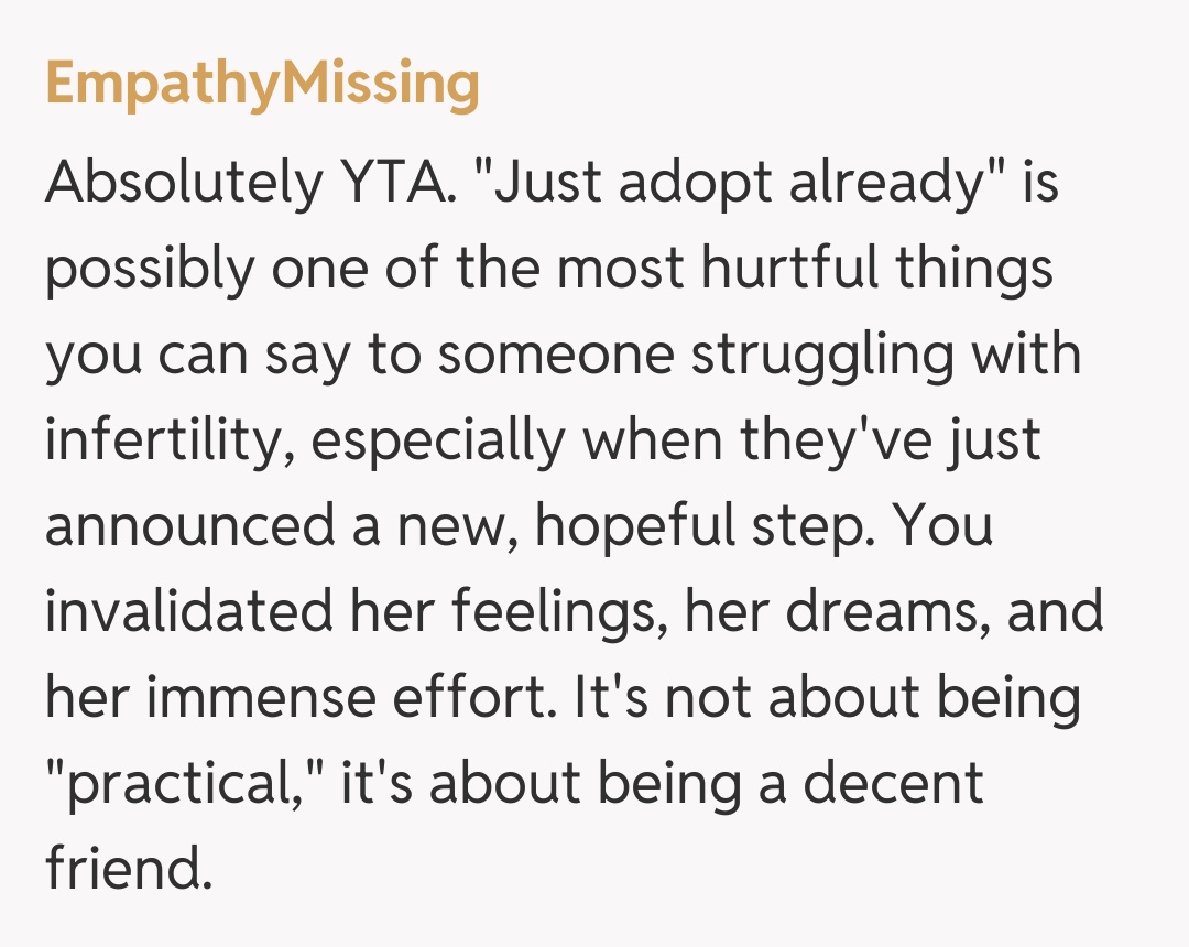 Comentariu de la EmpathyMissing