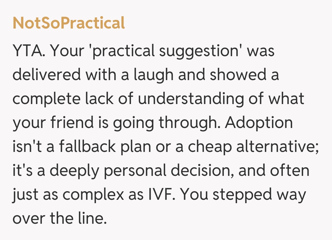 Comentariu de la NotSoPractical