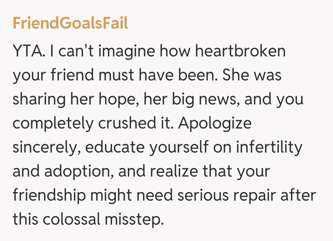 Comentariu de la FriendGoalsFail