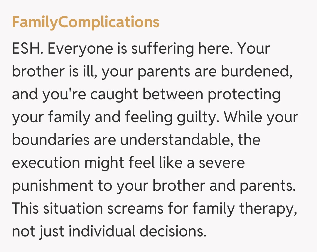 Comentariu de la FamilyComplications