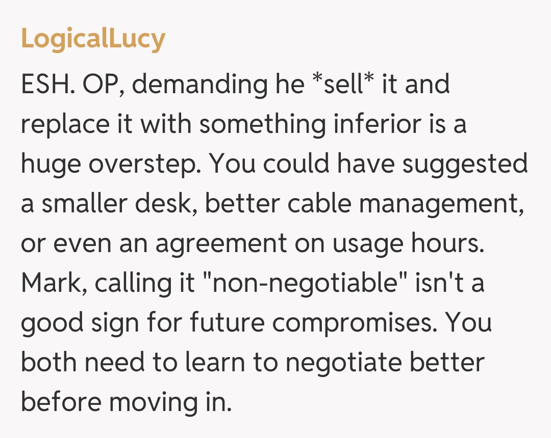 Comentariu de la LogicalLucy