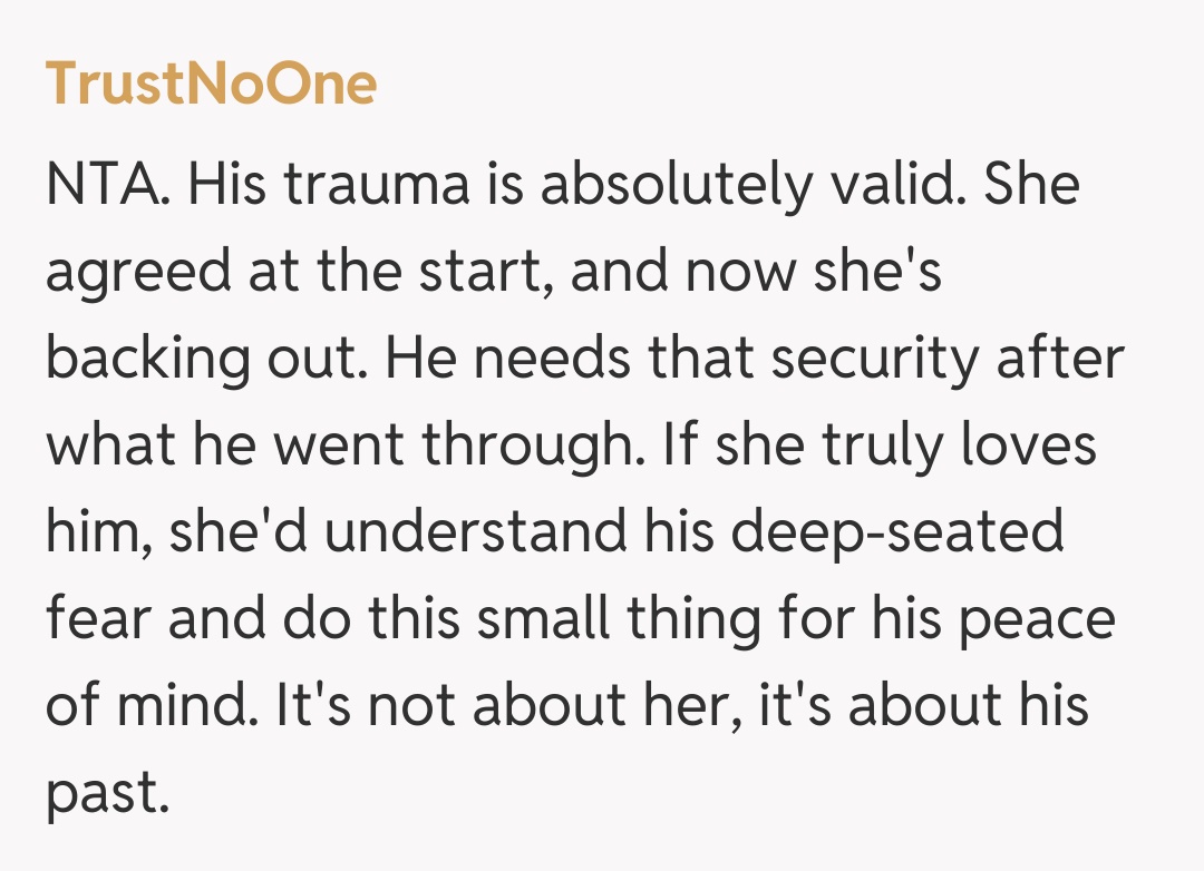 Comentariu de la TrustNoOne