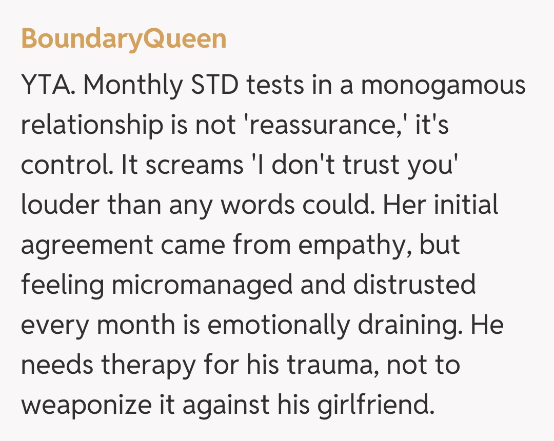 Comentariu de la BoundaryQueen