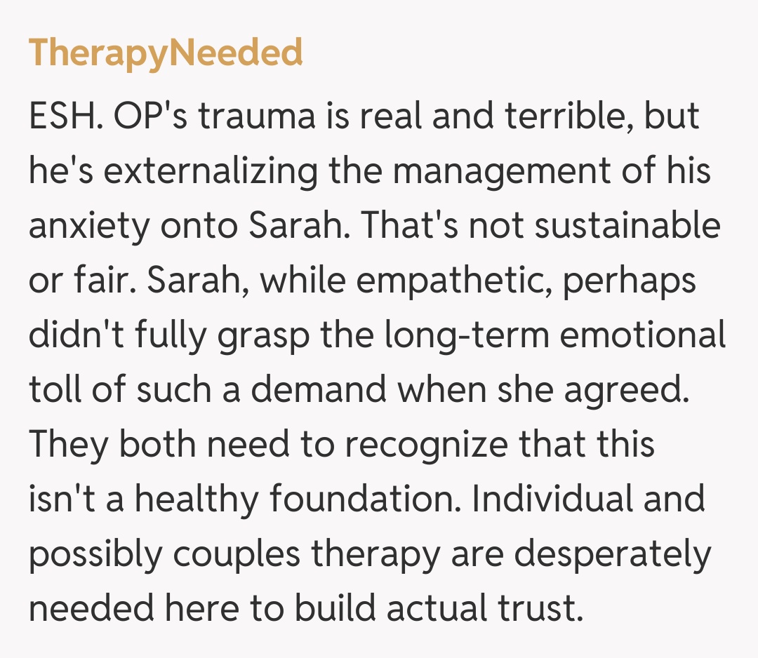 Comentariu de la TherapyNeeded