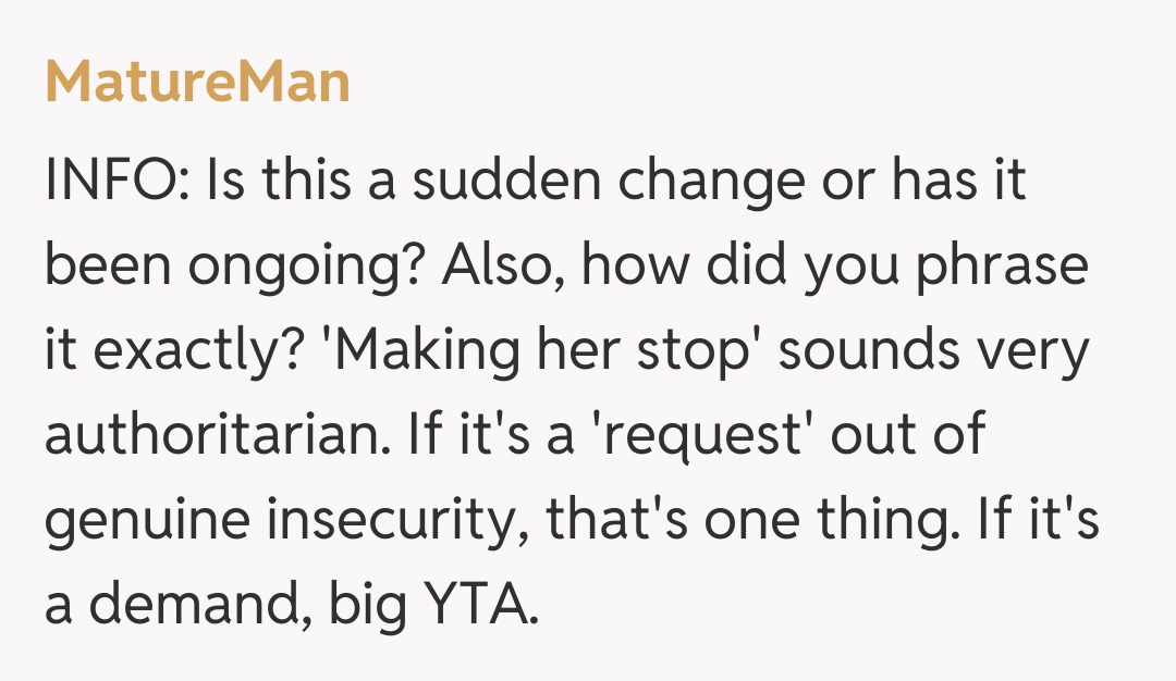 Comentariu de la MatureMan