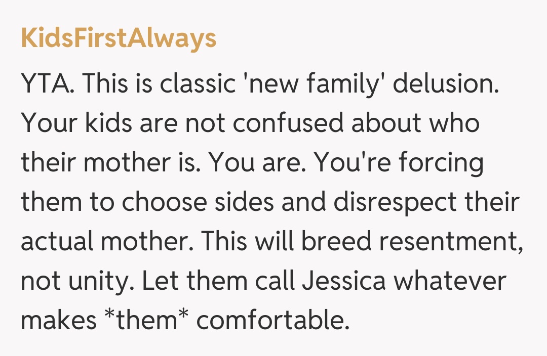 Comentariu de la KidsFirstAlways