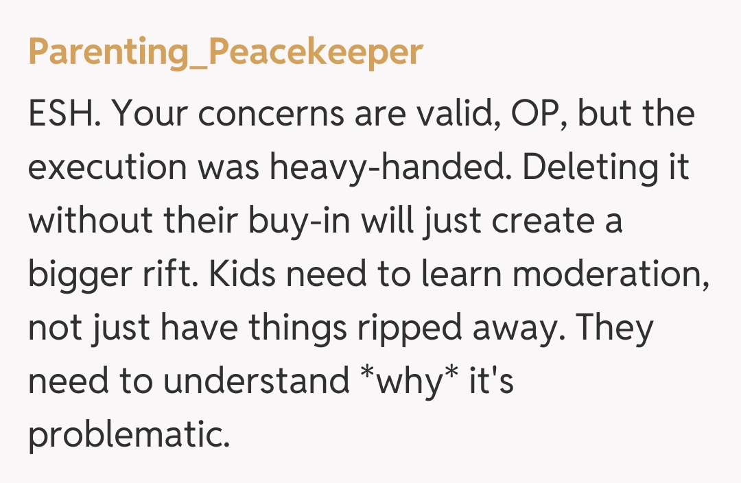 Comentariu de la Parenting_Peacekeeper