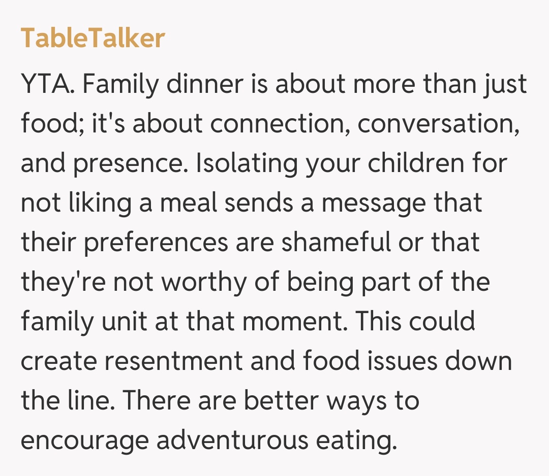 Comentariu de la TableTalker