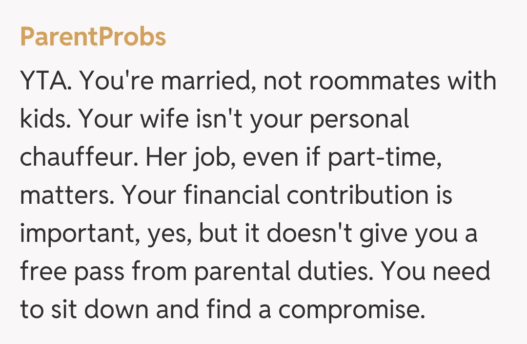 Comentariu de la ParentProbs