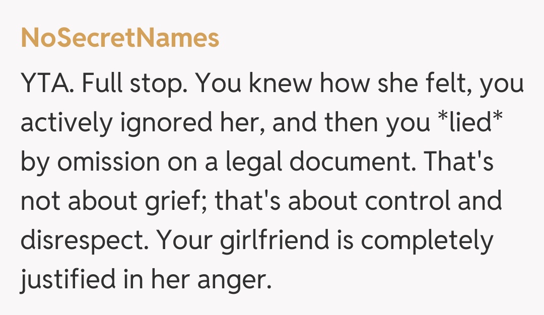 Comentariu de la NoSecretNames