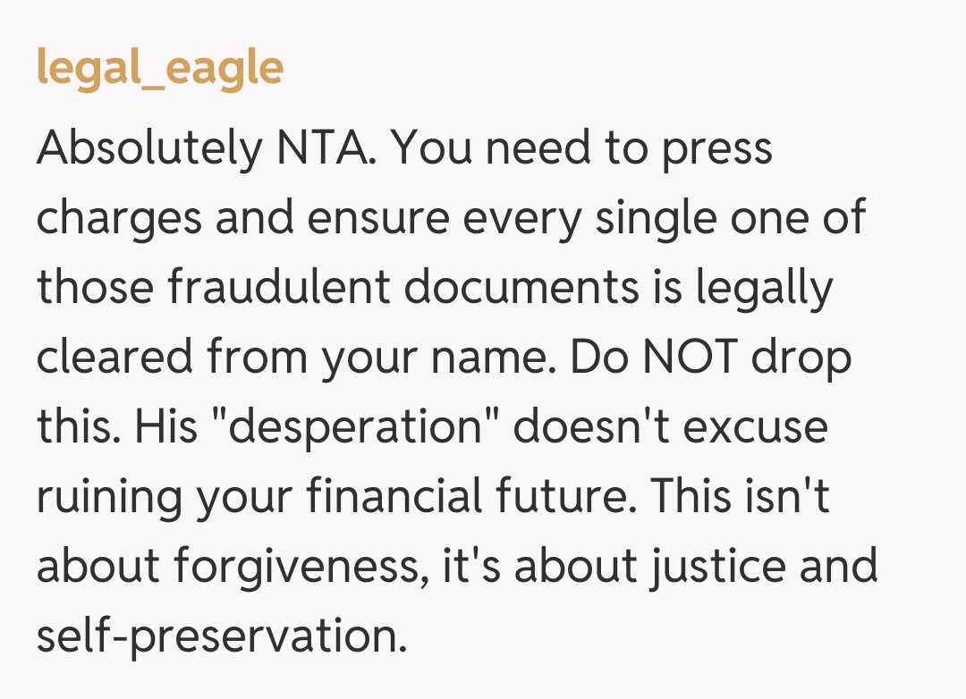 Comentariu de la legal_eagle