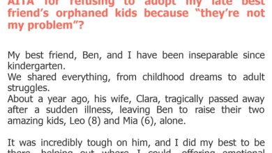 Photo of AITA for refusing to adopt my late best friend’s orphaned kids because “they’re not my problem”?