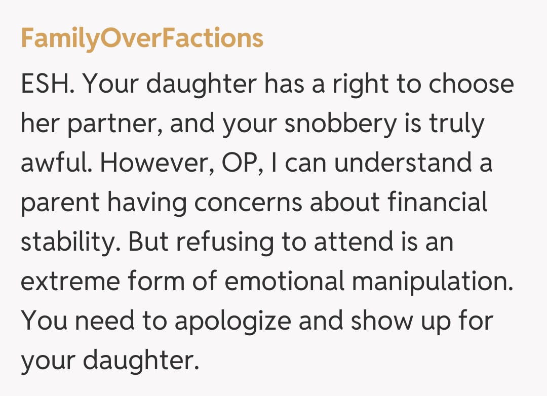 Comentariu de la FamilyOverFactions