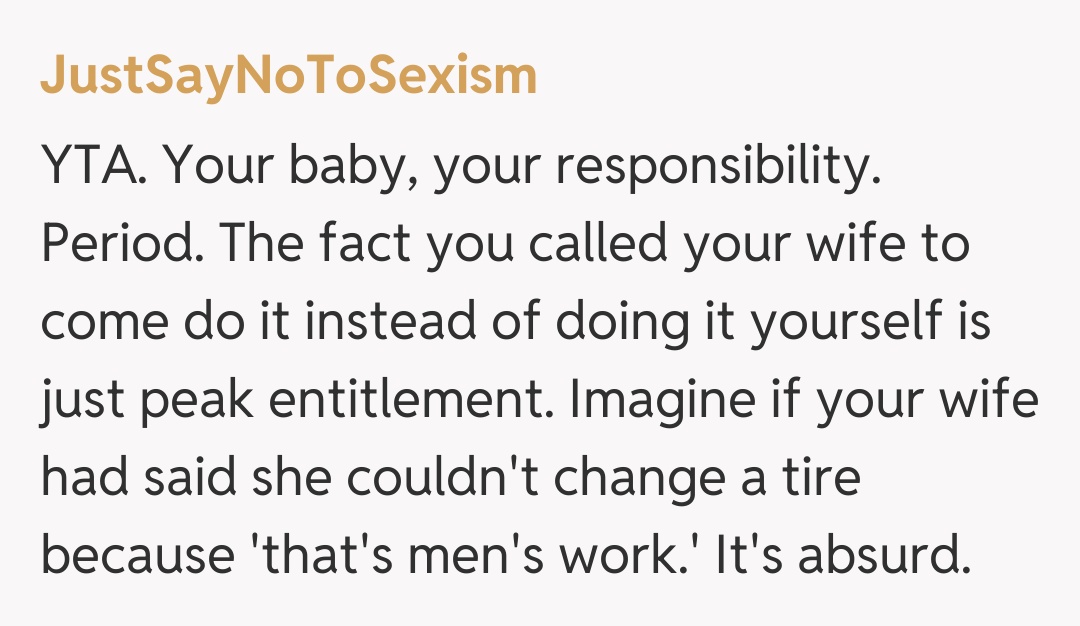 Comentariu de la JustSayNoToSexism