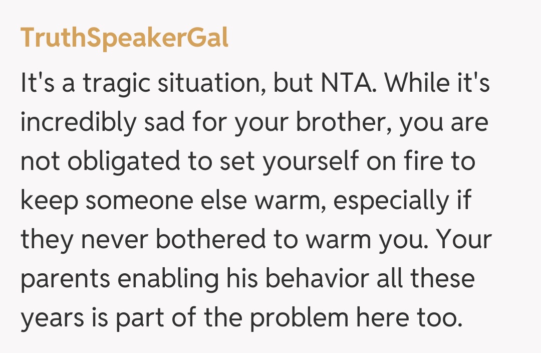 Comentariu de la TruthSpeakerGal