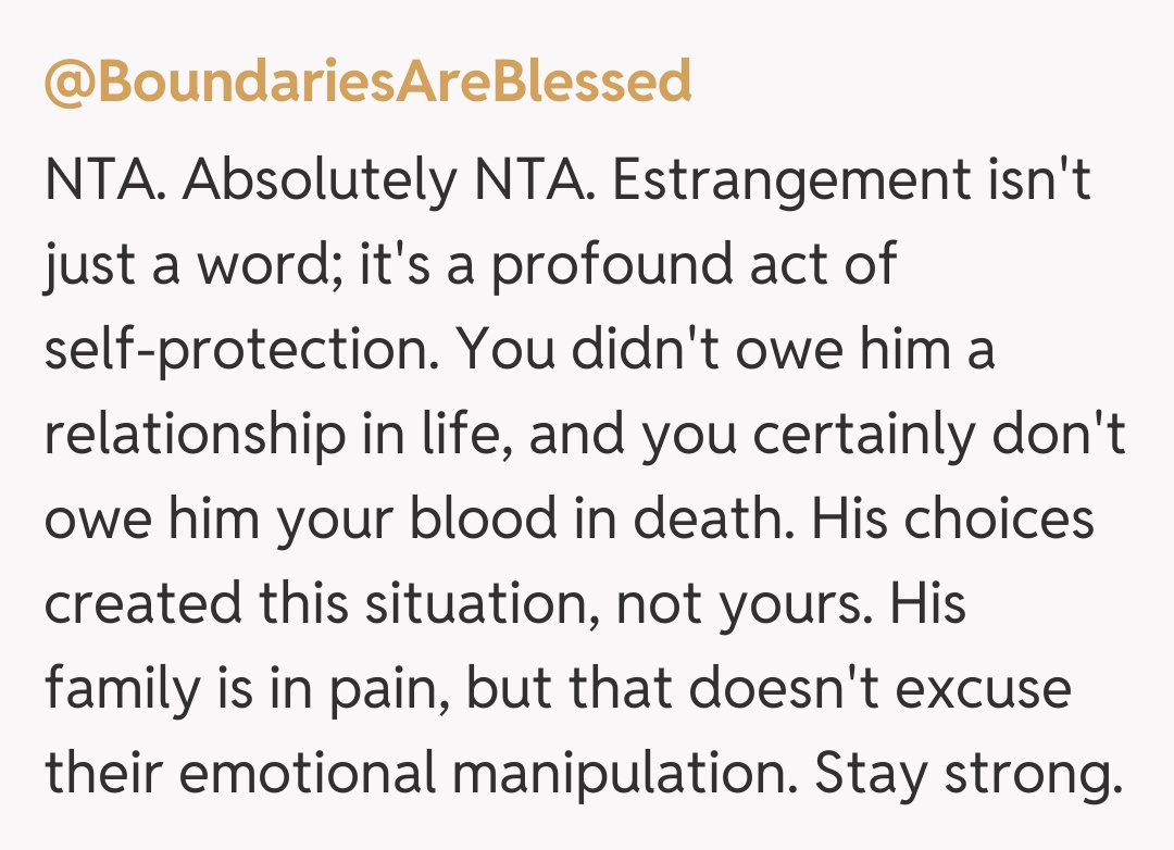 Comentariu de la @BoundariesAreBlessed