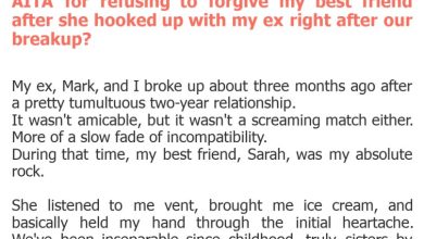 Photo of AITA for refusing to forgive my best friend after she hooked up with my ex right after our breakup?