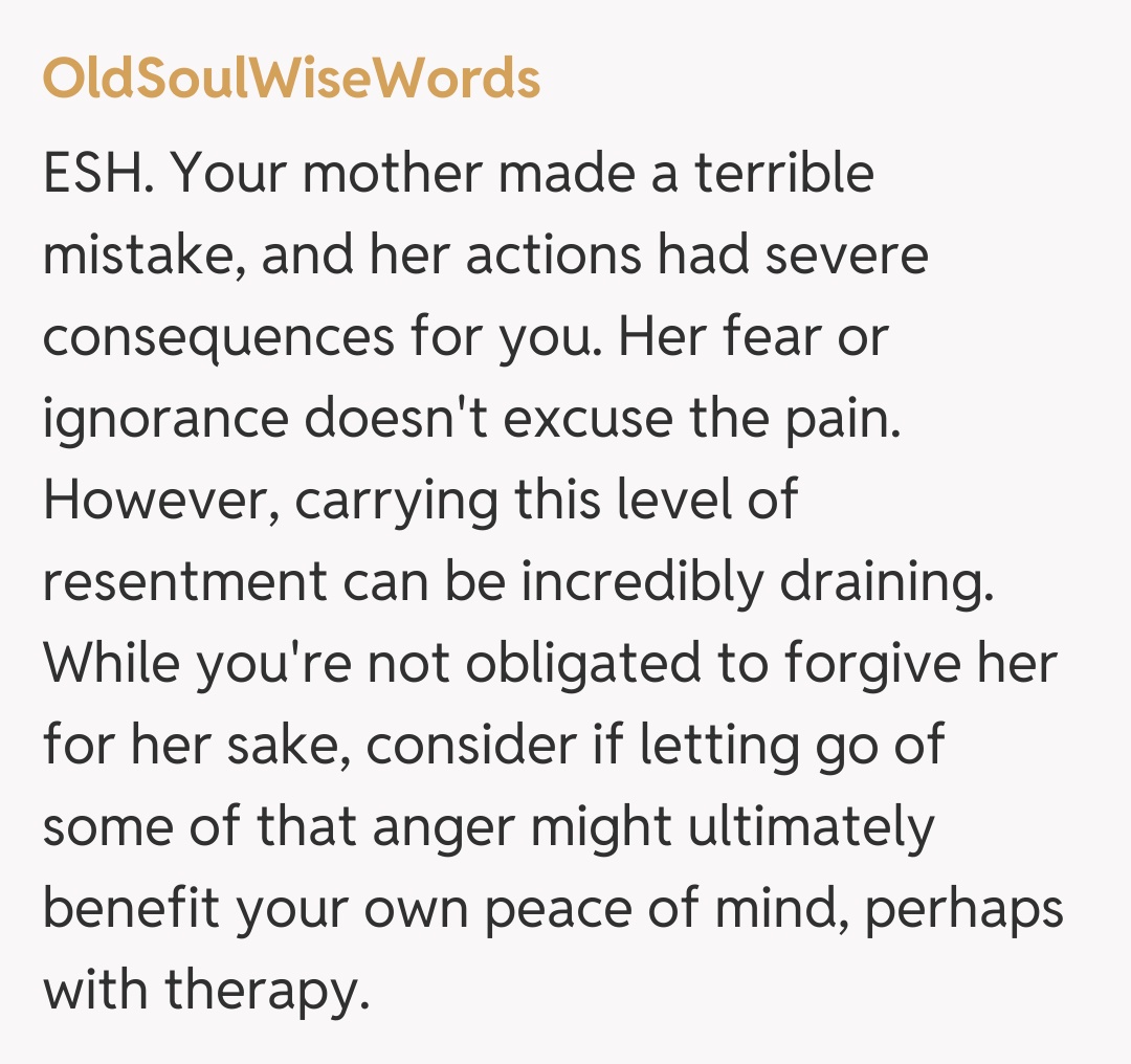 Comentariu de la OldSoulWiseWords