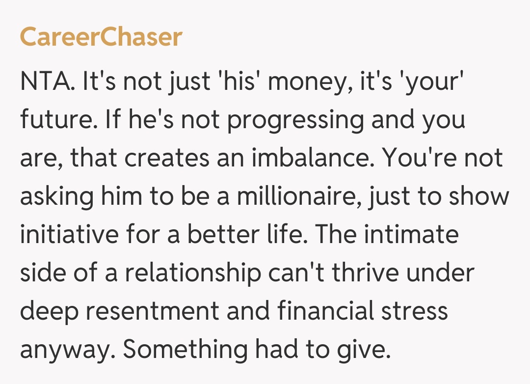Comentariu de la CareerChaser