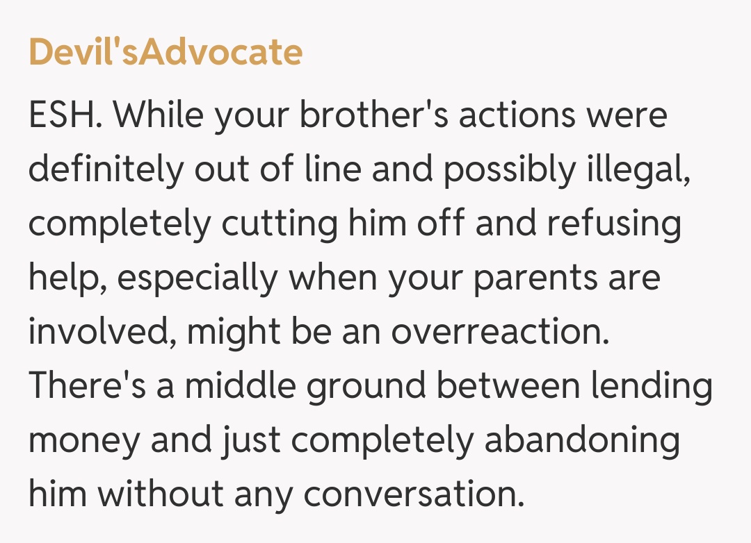 Comentariu de la Devil'sAdvocate