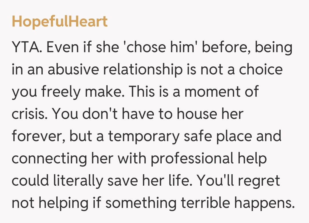 Comentariu de la HopefulHeart