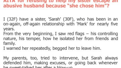 Photo of AITA for refusing to help my sister escape an abusive husband because “she chose him”?