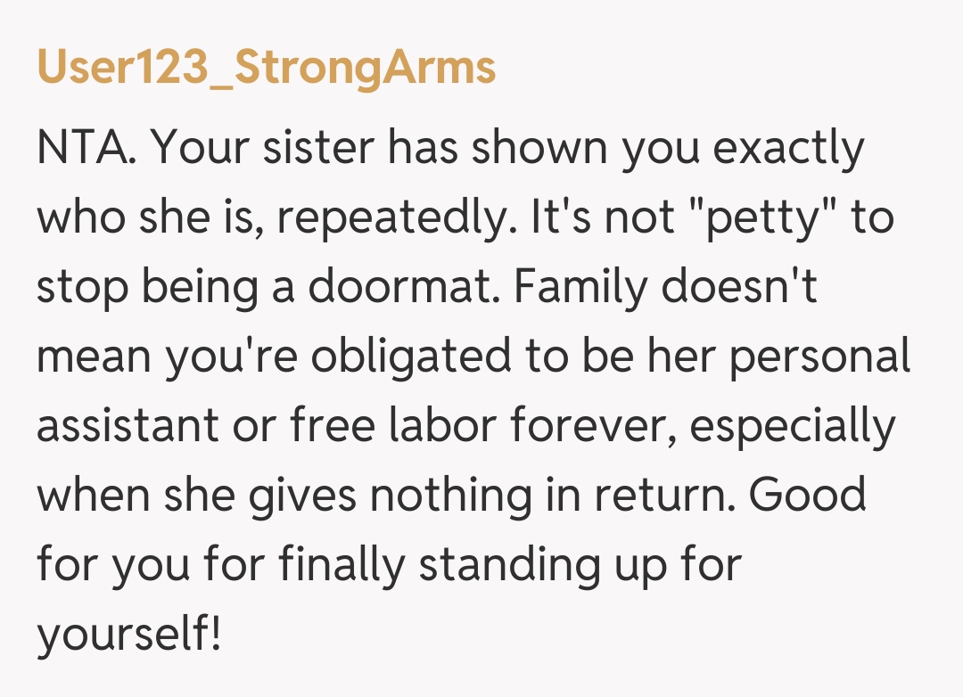 Comentariu de la User123_StrongArms