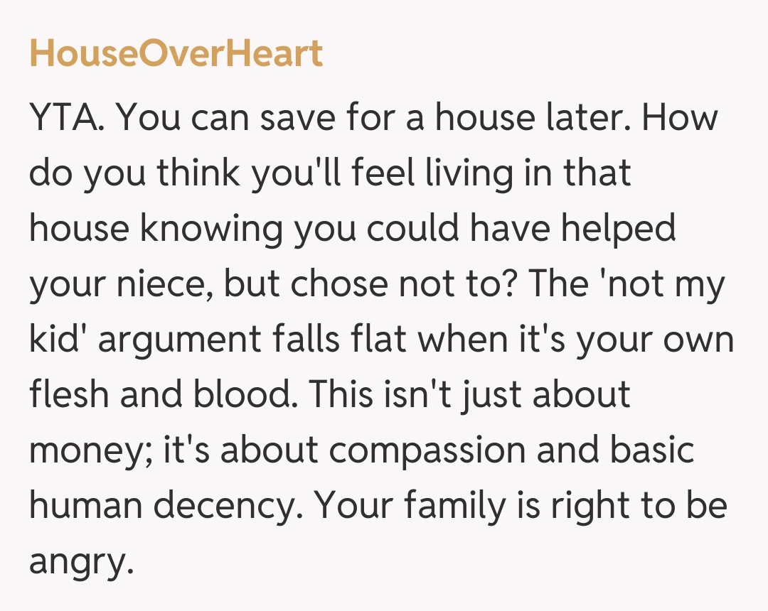 Comentariu de la HouseOverHeart