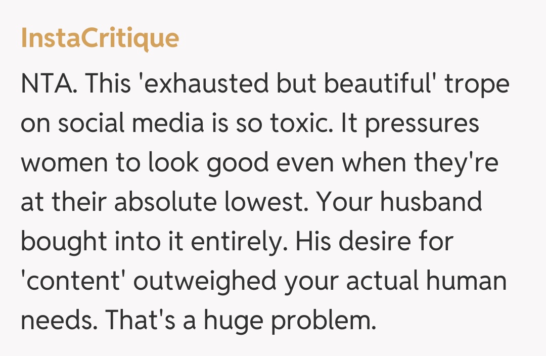 Comentariu de la InstaCritique