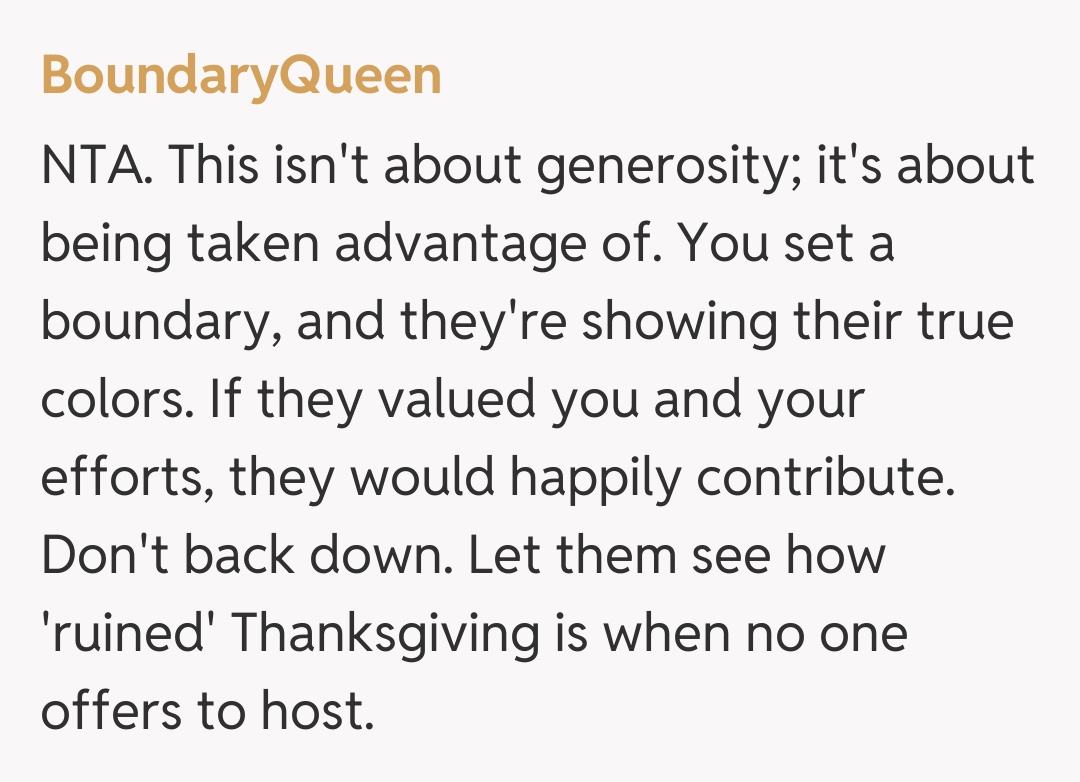 Comentariu de la BoundaryQueen