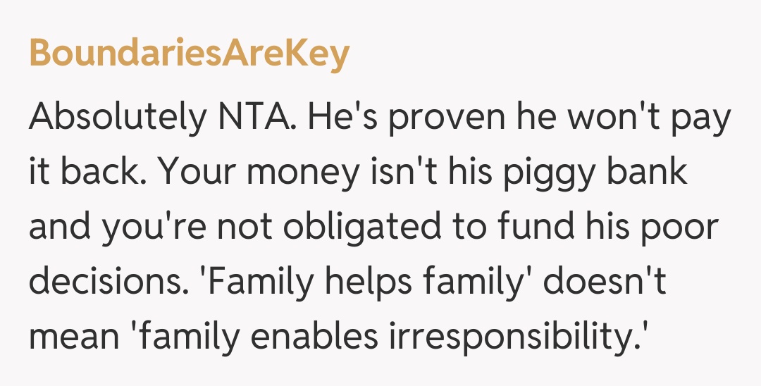 Comentariu de la BoundariesAreKey