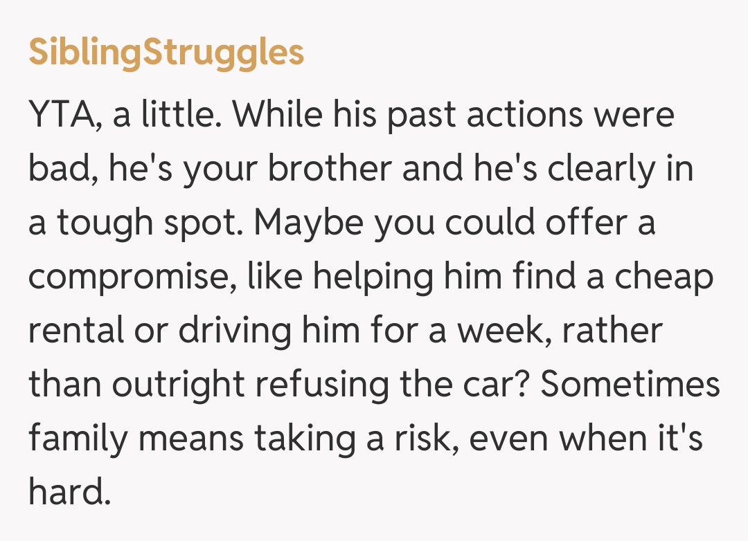 Comentariu de la SiblingStruggles