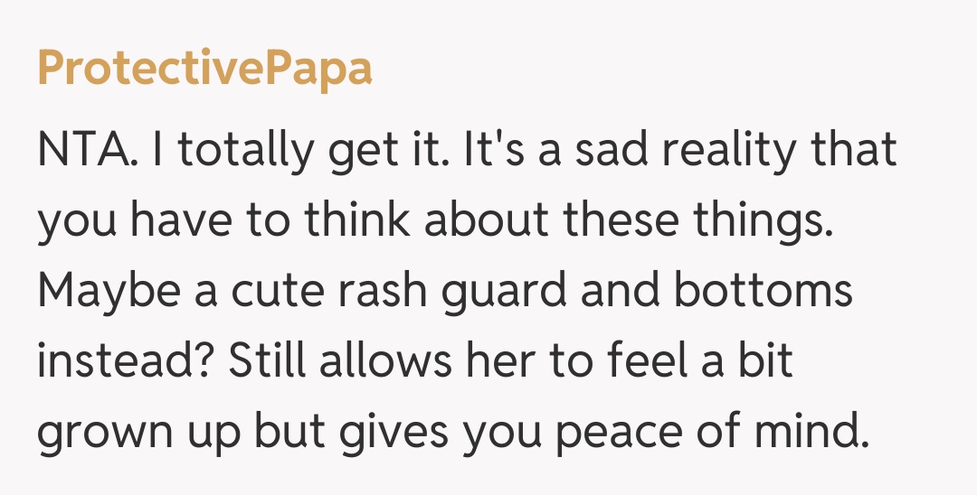 Comentariu de la ProtectivePapa