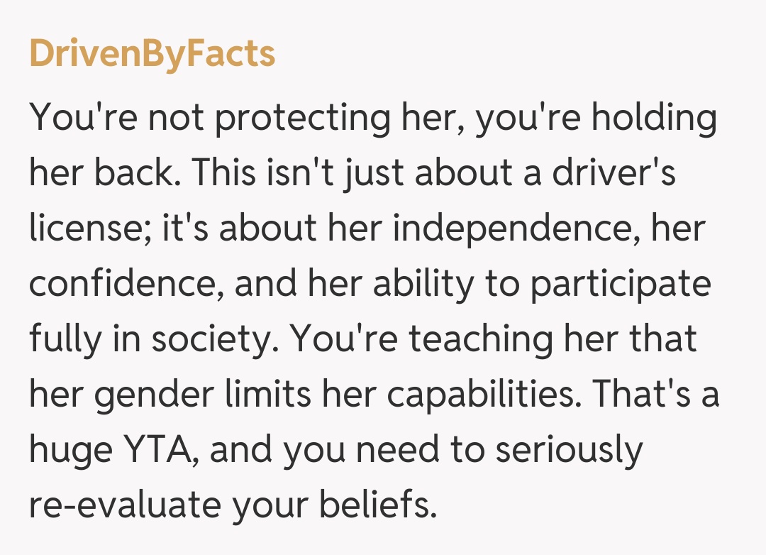 Comentariu de la DrivenByFacts