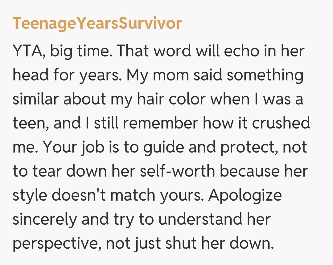 Comentariu de la TeenageYearsSurvivor